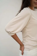 Zusss shirt pofmouw - zand