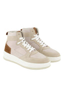 Zusss sneaker suede in de kleur camel