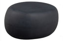 vtwonen bijzettafel pebble antraciet met een organische vorm van fiberclay