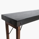 Sidetable inklapbaar - zwart